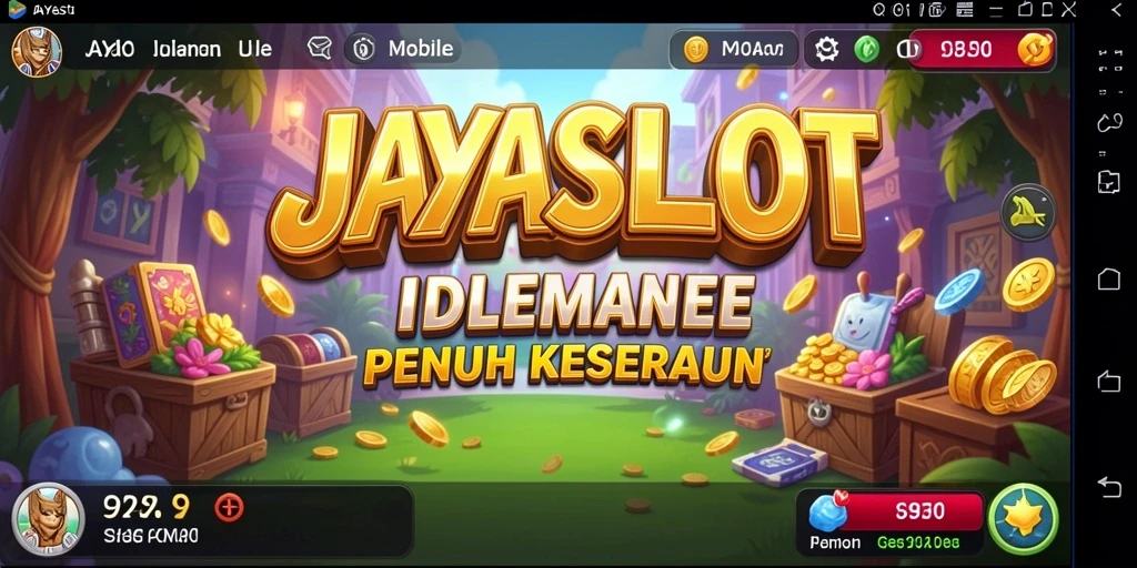 Tampilan screenshot JAYASLOT menampilkan gameplay Idle yang menarik.