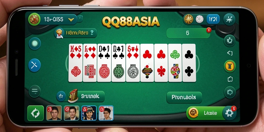 Tampilan gameplay seru di QQ88ASIA dengan pemain aktif.
