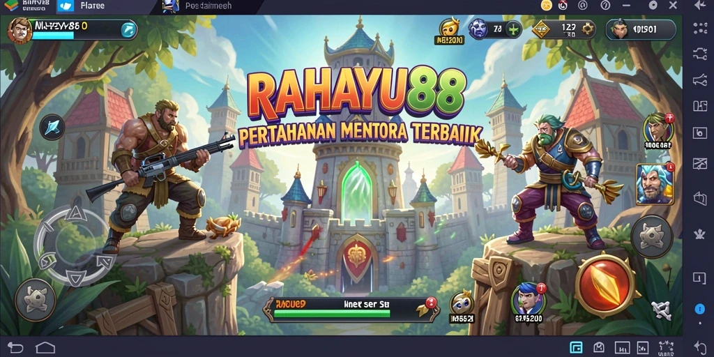 Tangkapan layar menunjukkan gameplay intens dari RAHAYU88 yang menarik.
