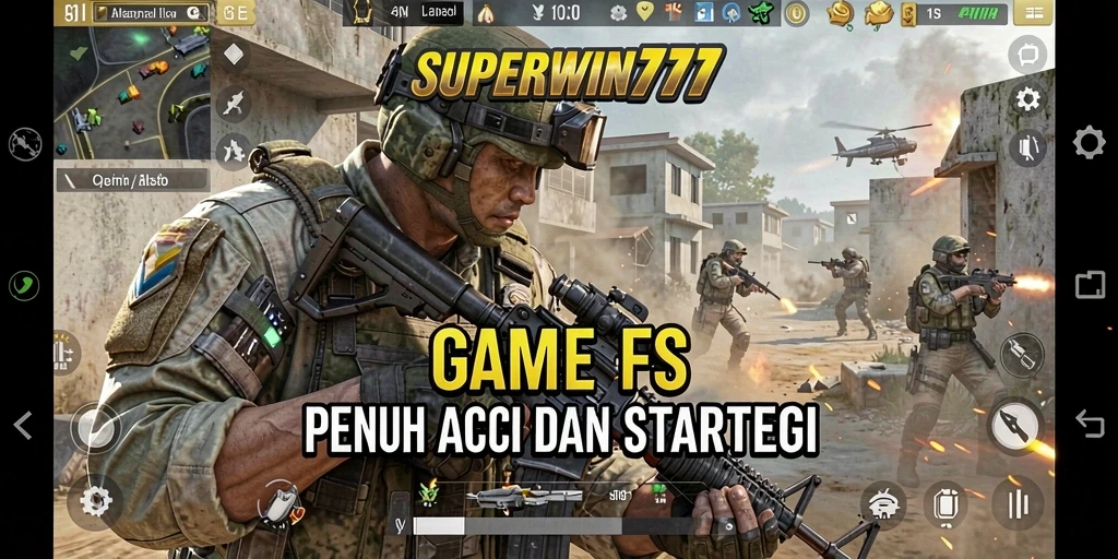 Screenshot gameplay SUPERWIN777 yang menampilkan aksi mendebarkan.